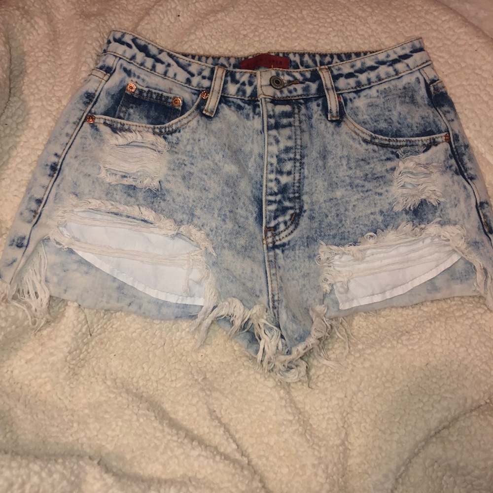 Distressed shorts from Isabelle’s Cabinet
